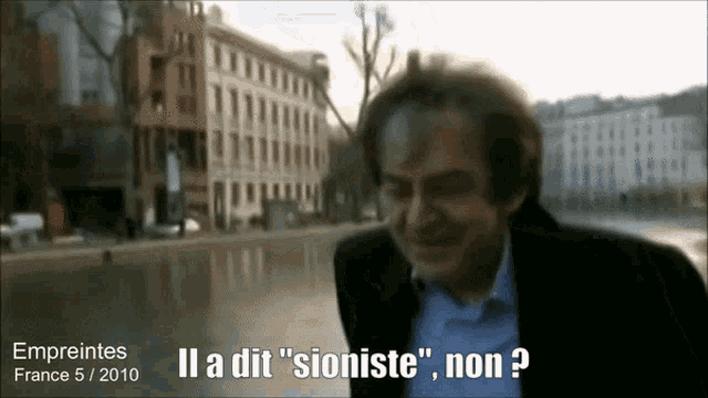 Jette-toi dans le canal, Finkiel!